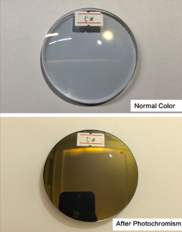 Muzz 1.56 Index Aspheric Single Vision Photochromic Polarized Lenses Lenses Muzz Lenses Myopic 5 Gray/ Mirror Gold  