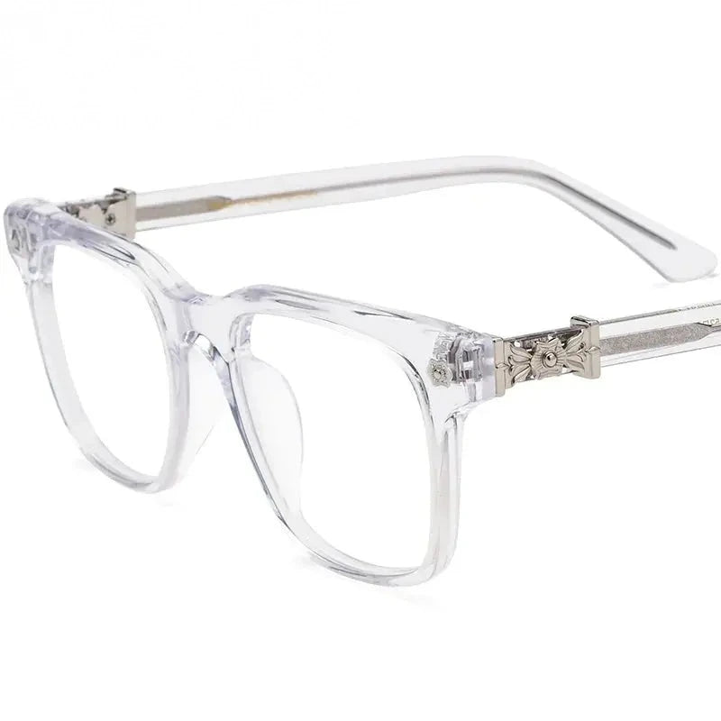 Nobler Women's Full Rim Brow Line Square Acetate Eyeglasses 19395 - C3