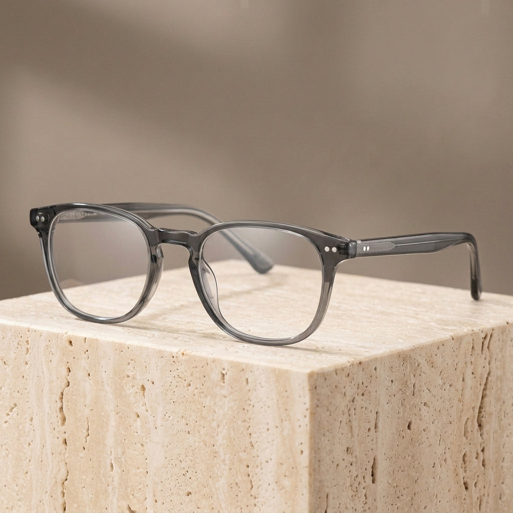 Chashma Ottica Unisex Full Rim Square Acetate Eyeglasses 79217 - C5