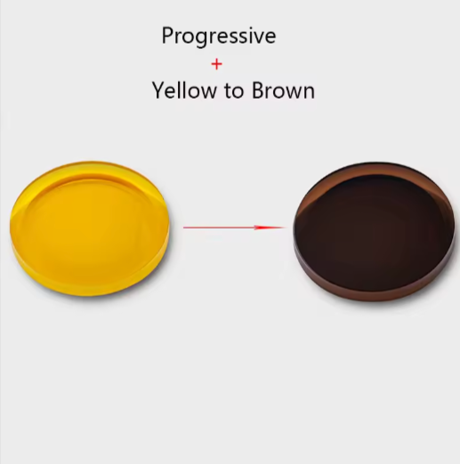 Hdcrafter Progressive Polycarbonate Polarized Photochromic Lenses