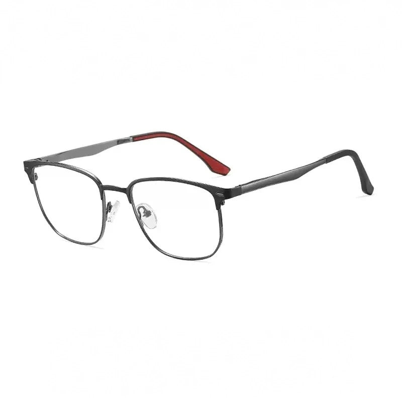 Ralferty Women's Full Rim Square Tr 90 Titanium Eyeglasses 891761 - C6 / CHINA