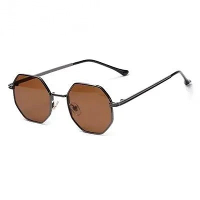 Ralferty Women's Sunglasses Polycarbonate W19620 - C6 Gun Brown / As picture