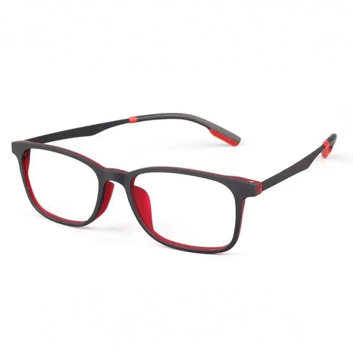 Reven Jate Full Rim Square Tr 90 Titanium Eyeglasses 7011 - 7013C1