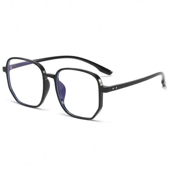 Reven Jate Unisex Eyeglasses Anti Blue Ray Light Blocking Filter 1535 - black