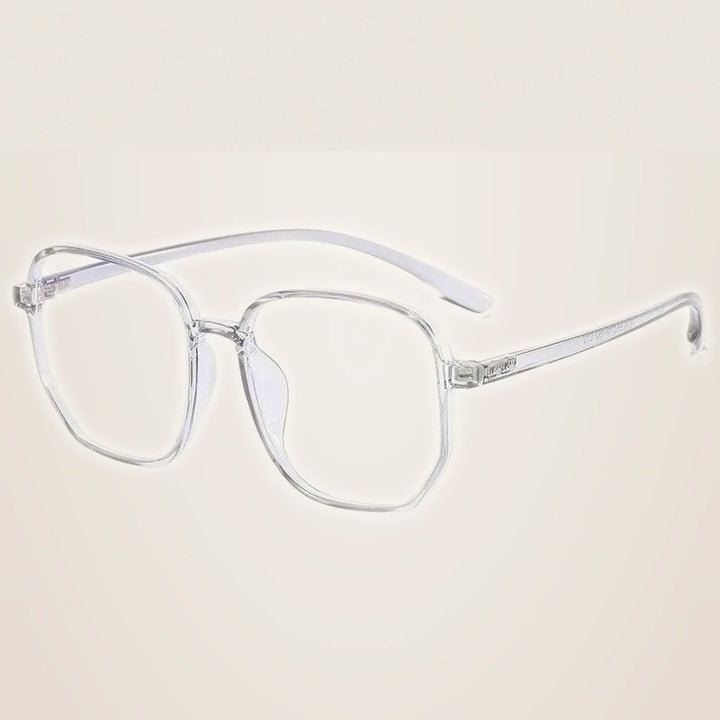 Reven Jate Unisex Eyeglasses Anti Blue Ray Light Blocking Filter 1535 - transparent grey