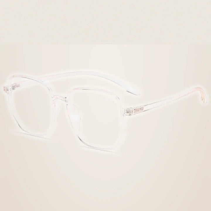 Reven Jate Unisex Eyeglasses Anti Blue Ray Light Blocking Filter 1535 - transparent Pink