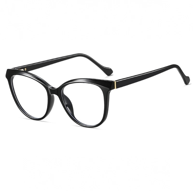 Reven Jate Women's Full Rim Square Tr 90 Alloy Eyeglasses 392605 - C1