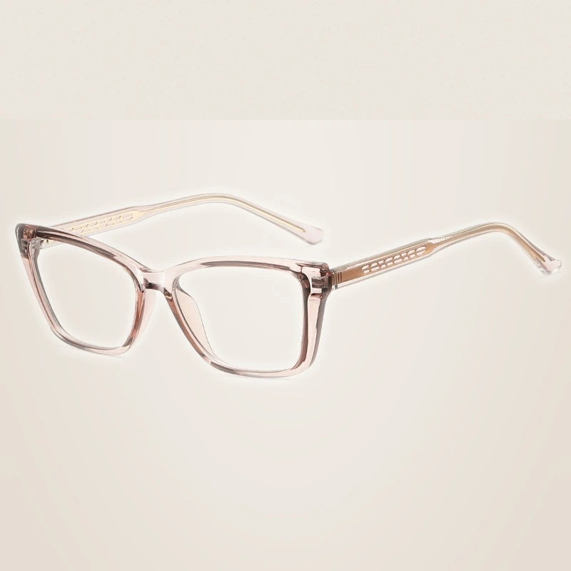 Reven Jate Women's Full Rim Square Tr 90 Alloy Eyeglasses 382265 - C3