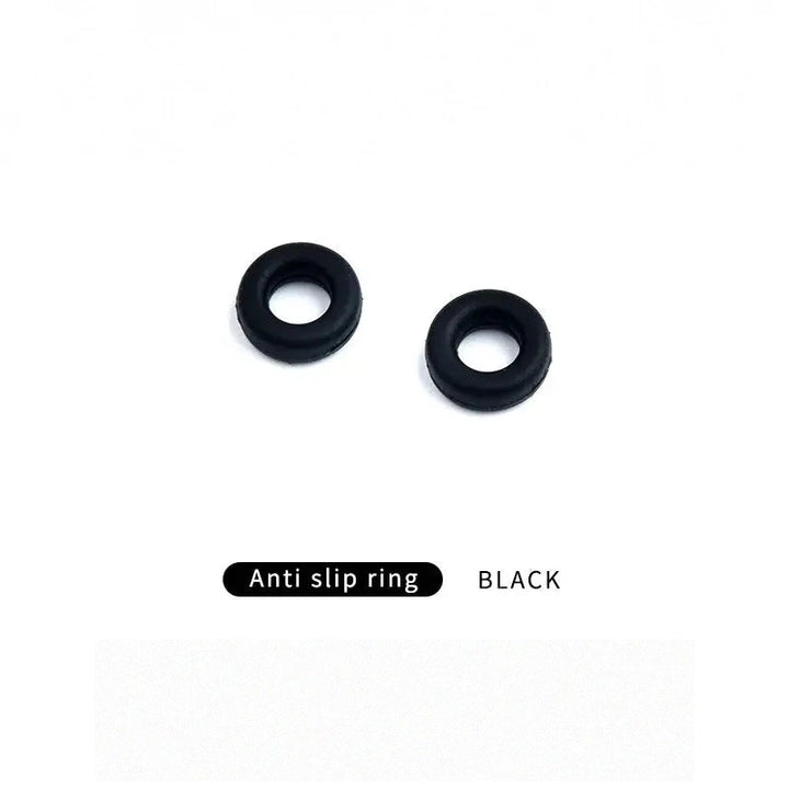 Secg Unisex Anti Slip Silicone Temple Ear Accessories 1036 - ring black