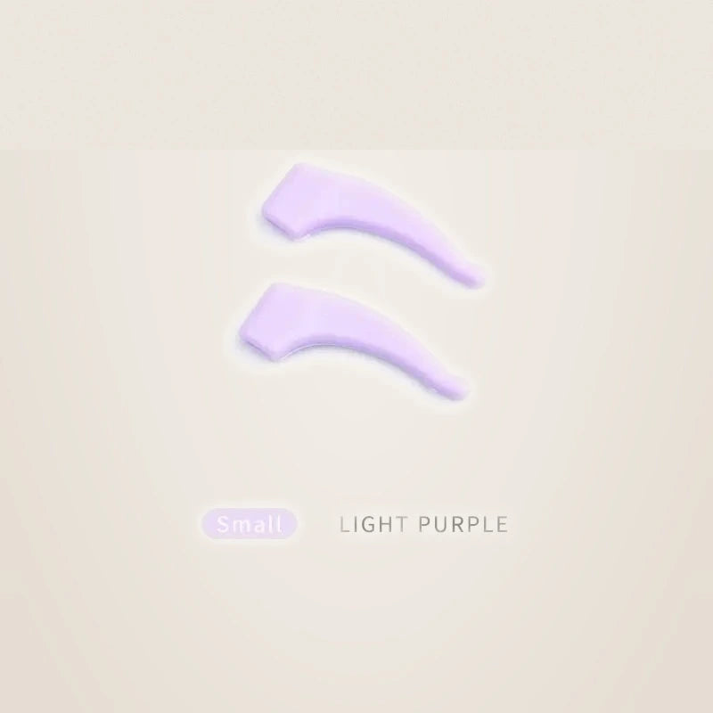 Secg Unisex Anti Slip Silicone Temple Ear Accessories 1036 - small lilac