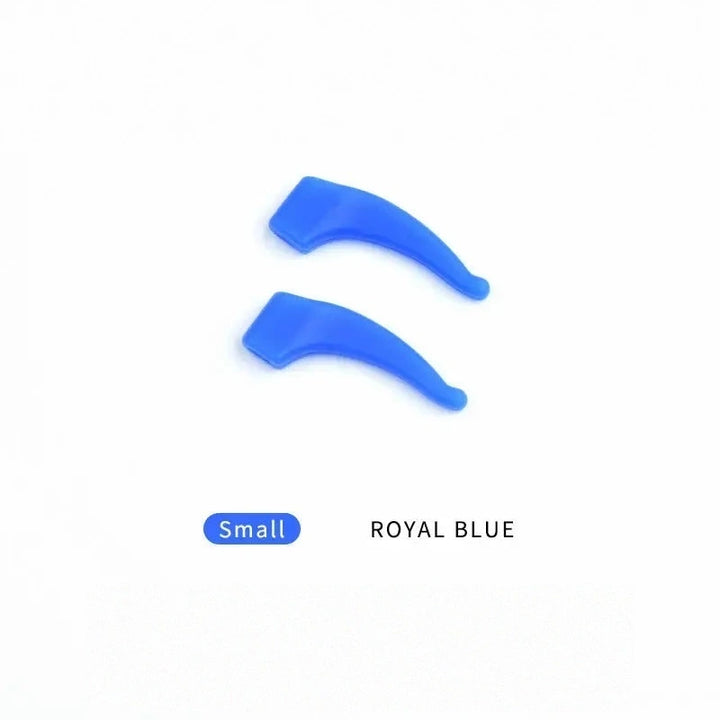 Secg Unisex Anti Slip Silicone Temple Ear Accessories 1036 - small royal blue