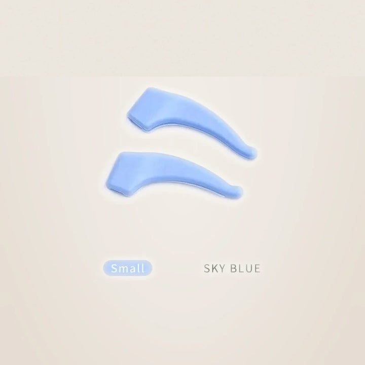 Secg Unisex Anti Slip Silicone Temple Ear Accessories 1036 - small sky blue