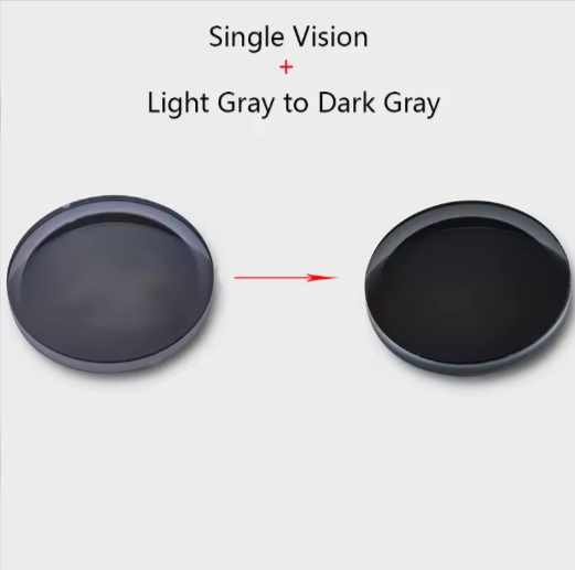 Hdcrafter Single Vision Polycarbonate Photochromic Polarized Lenses