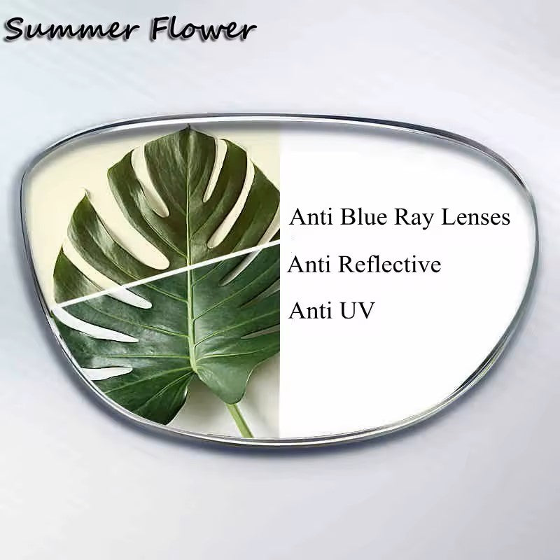 Summer Flower Single Vision Anti Blue Light Clear Lenses Lenses Summer Flower Lenses