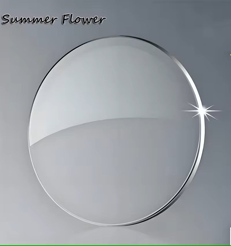 Summer Flower Single Vision Anti Blue Light Clear Lenses Lenses Summer Flower Lenses 1.56 Hyperopic (Makes Objects Bigger)