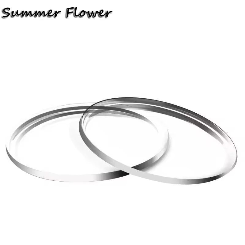 Summer Flower Single Vision HD Clear Lenses Lenses Summer Flower Lenses 1.56 Hyperopic (Make Objects Bigger)