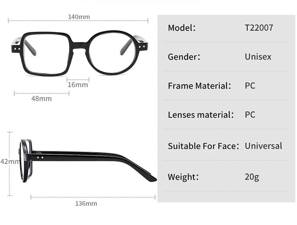 Cubojue T22007 Size Guide (140-48-16-136 mm)