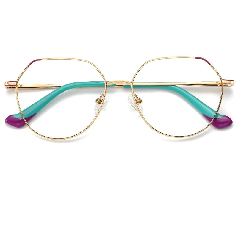 Vicky 3013 Polygon Reading Glasses — PFD3013-C1 Frame Color | Vicky at FuzWeb