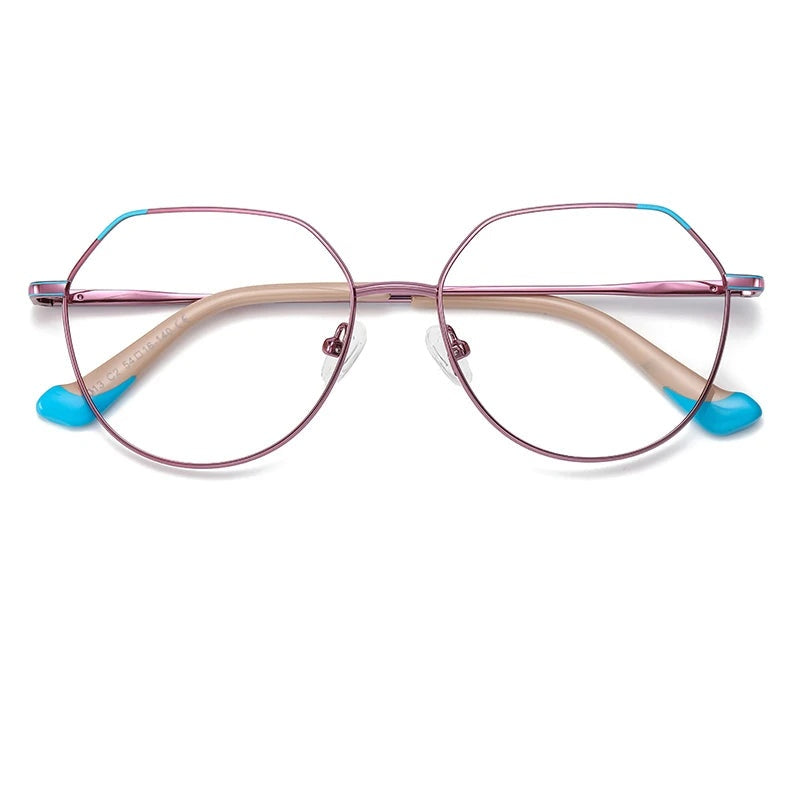 Vicky 3013 Polygon Reading Glasses — PFD3013-C2 Frame Color | Vicky at FuzWeb
