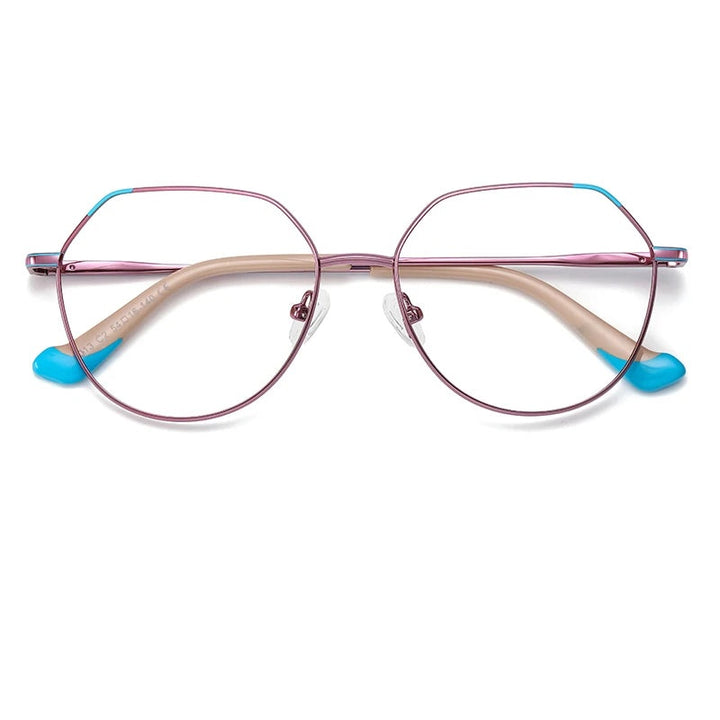 Vicky 3013 Polygon Reading Glasses — PFD3013-C2 Frame Color | Vicky at FuzWeb