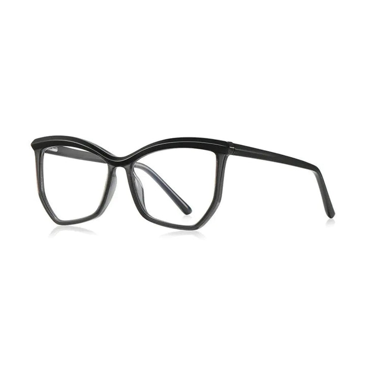 Vicky Unisex Full Rim Square Tr 90 Stainless Steel Reading Glasses 2161