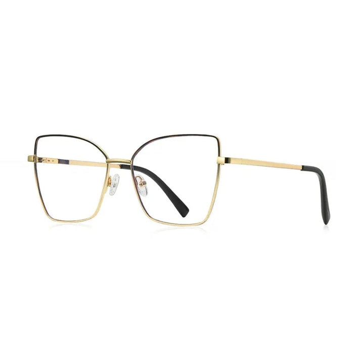 Vicky Unisex Full Rim Butterfly Tr 90 Titanium Reading Glasses 3086