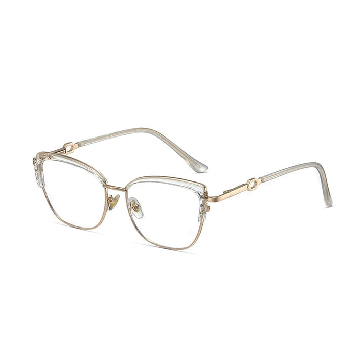 Vicky Cat Eye Eyeglass 86017 - C2 Transparent