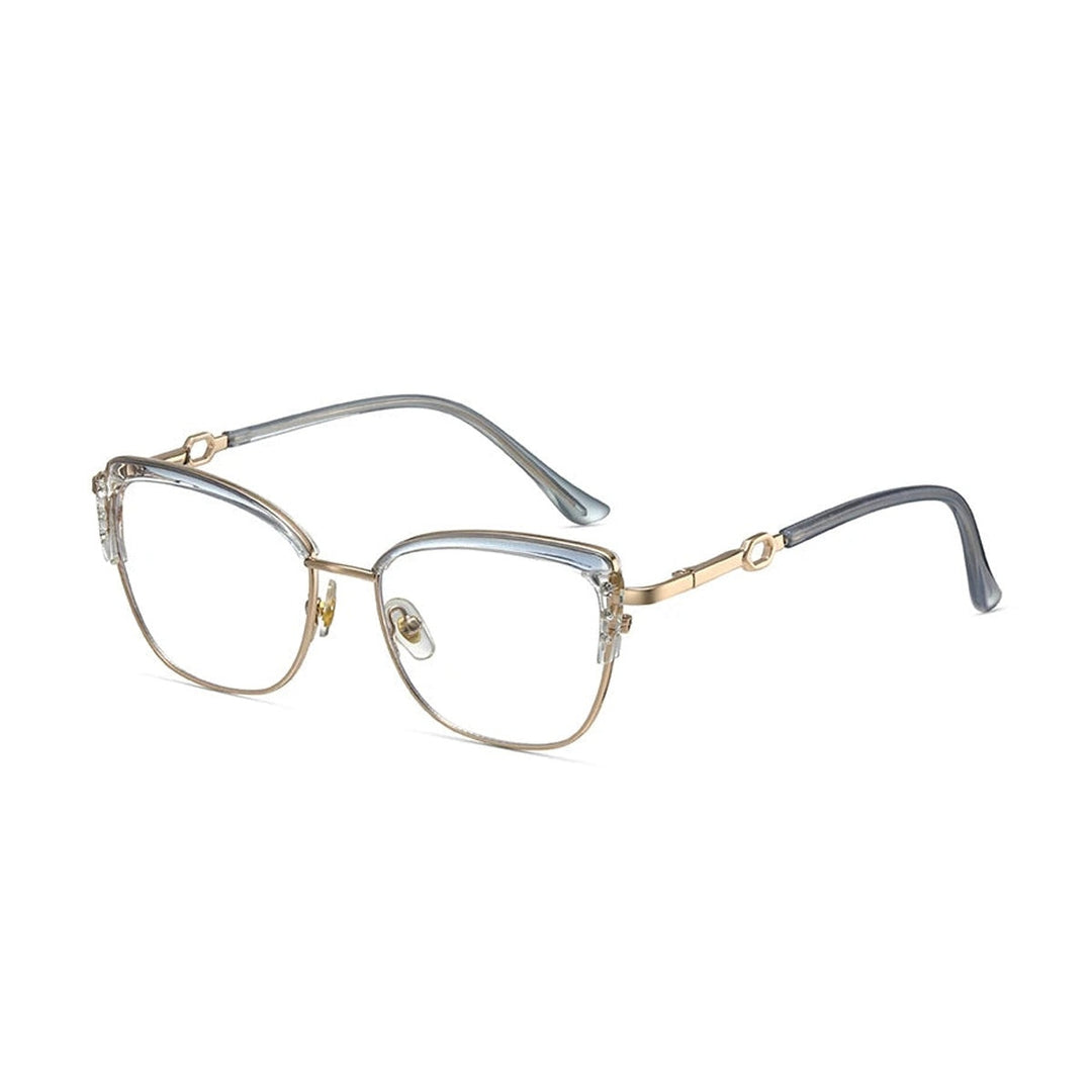 Vicky Cat Eye Eyeglass 86017 - C4 Blue
