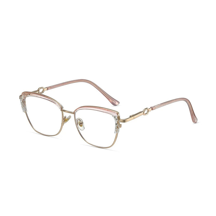 Vicky Cat Eye Eyeglass 86017 - C5 Pink