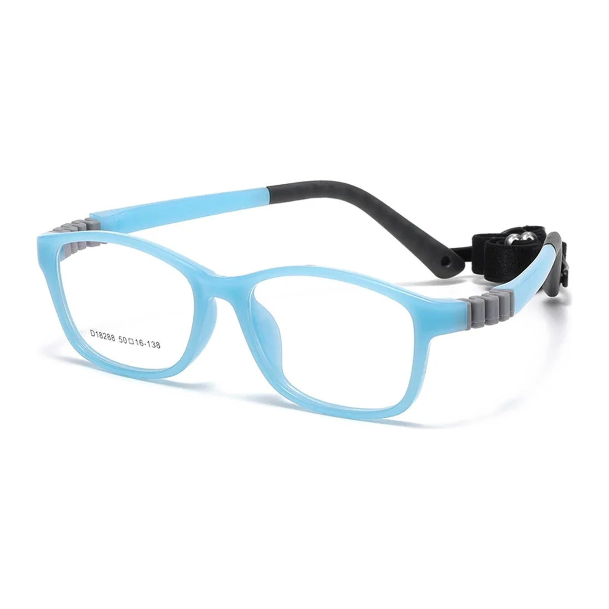 Vicky 4182 unisex children's full rim square TR90 eyeglasses - D18288-C5