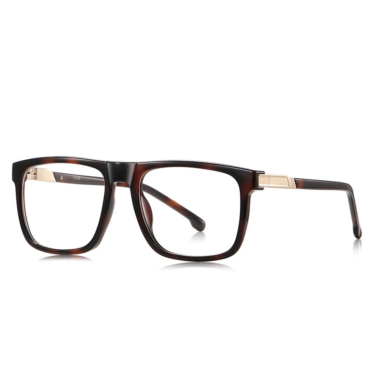 Vicky Men's Full Rim Square Brow Line Tr 90 Alloy Reading Glasses 77225 - LS225-C5