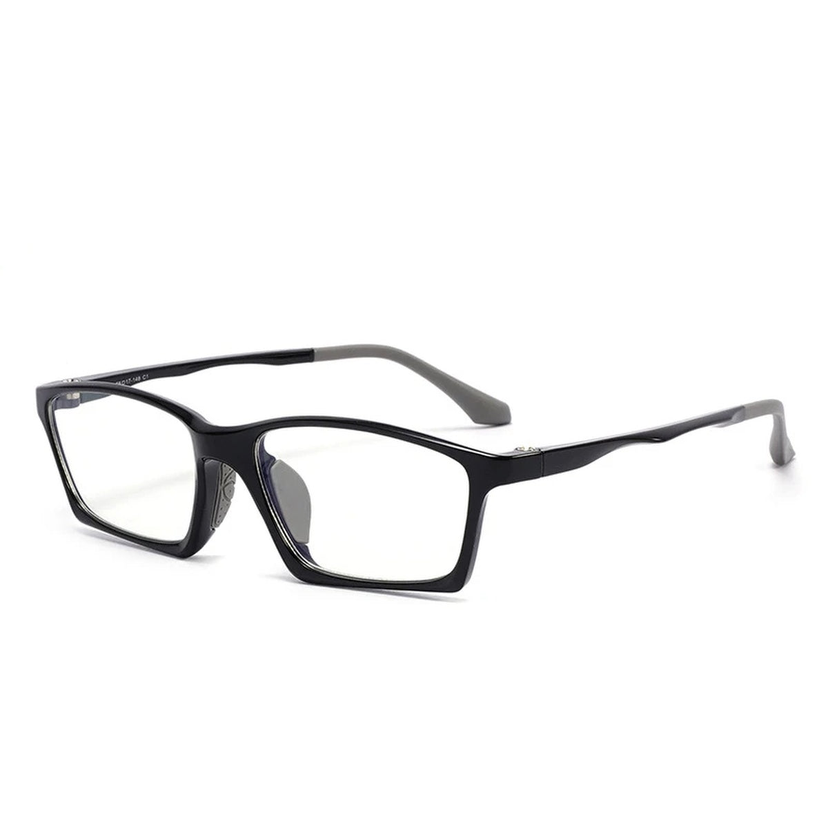 Vicky Men's Full Rim Square Tr 90 Sport Reading Glasses 626600 - BL6600-C1