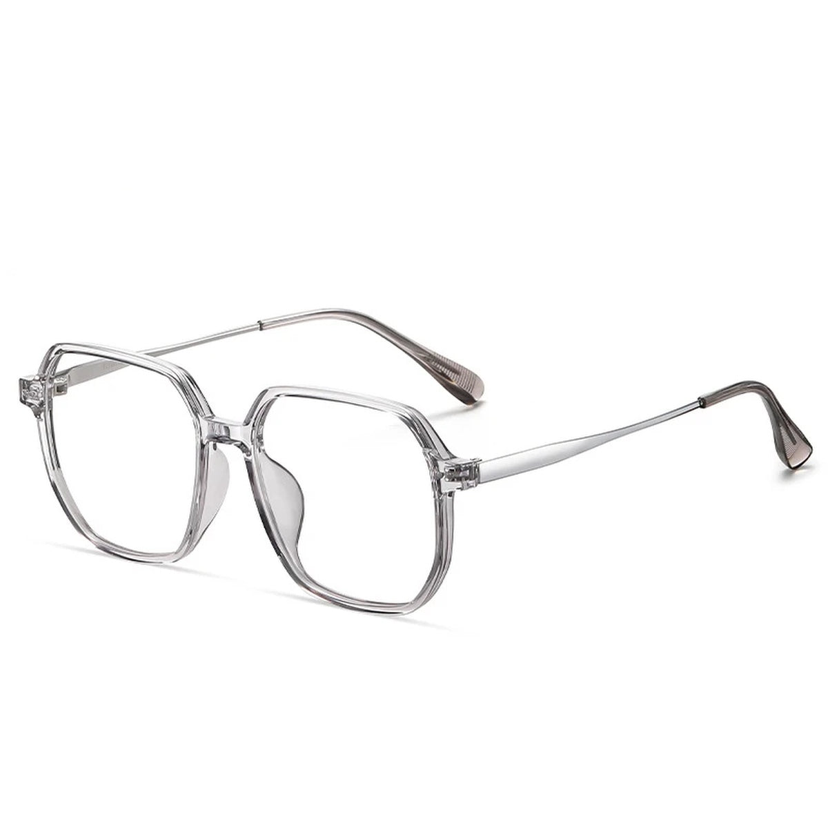 Vicky Men's Full Rim Square Tr 90 Titanium Reading Glasses 638003 - 8003-C4