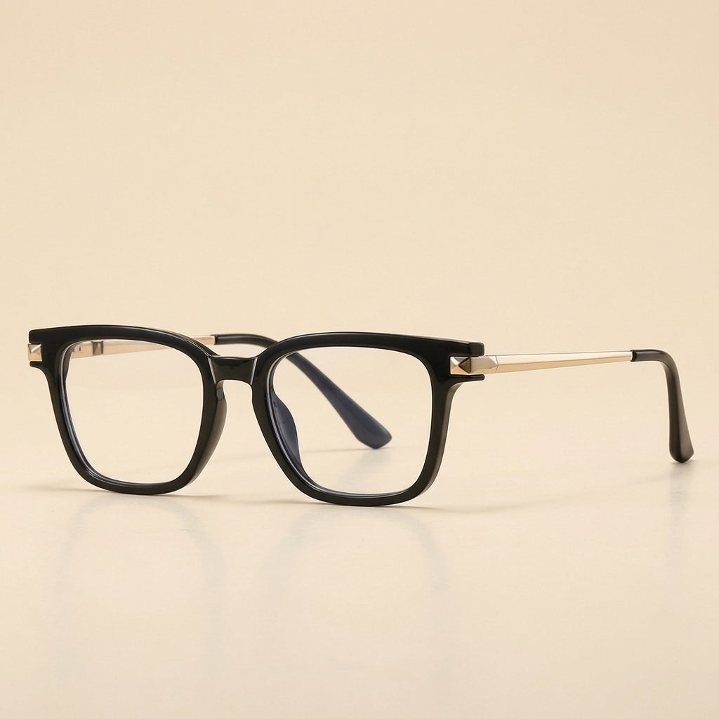 Vicky Men's Full Rim Square Tr 90 Titanium Reading Glasses 67244