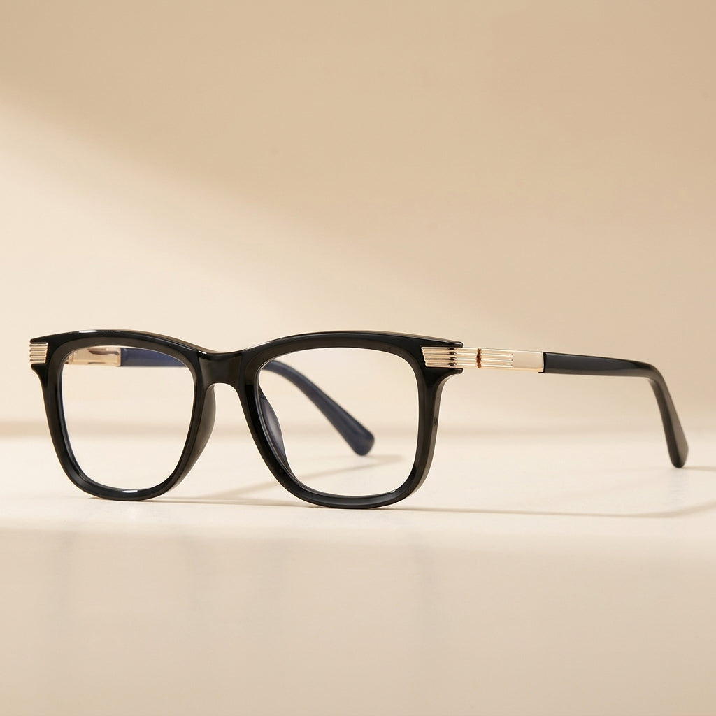 Vicky Men's Full Rim Square TR90 Blue Light Prescription Eyeglasses PFD2327 - Luxury Studio Cover