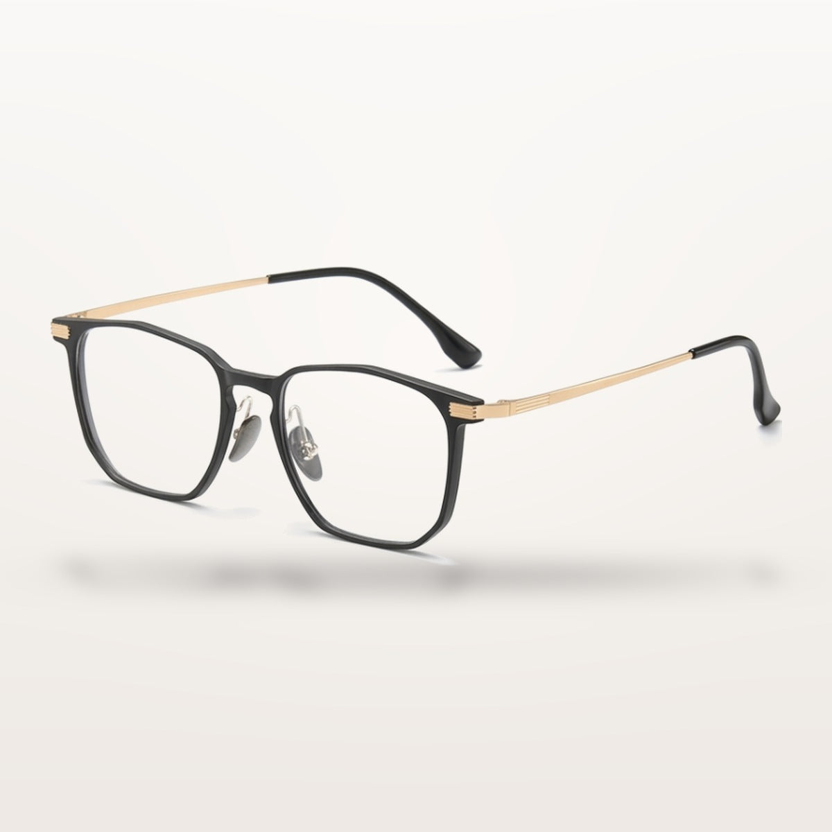 Vicky 4224 men's full rim square aluminum titanium reading glasses