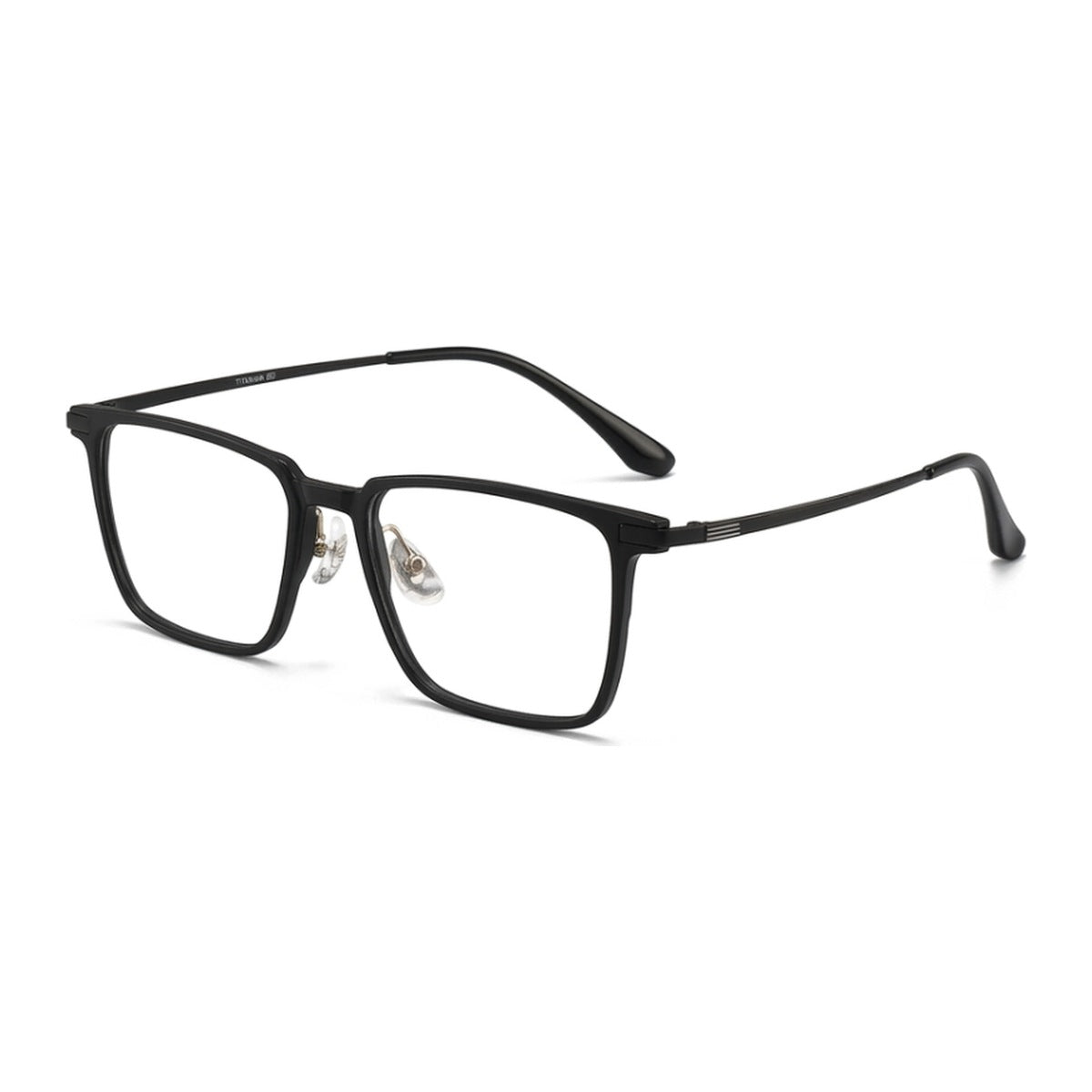 Vicky 49306 men's full rim square TR90 titanium reading glasses - 93006-C2