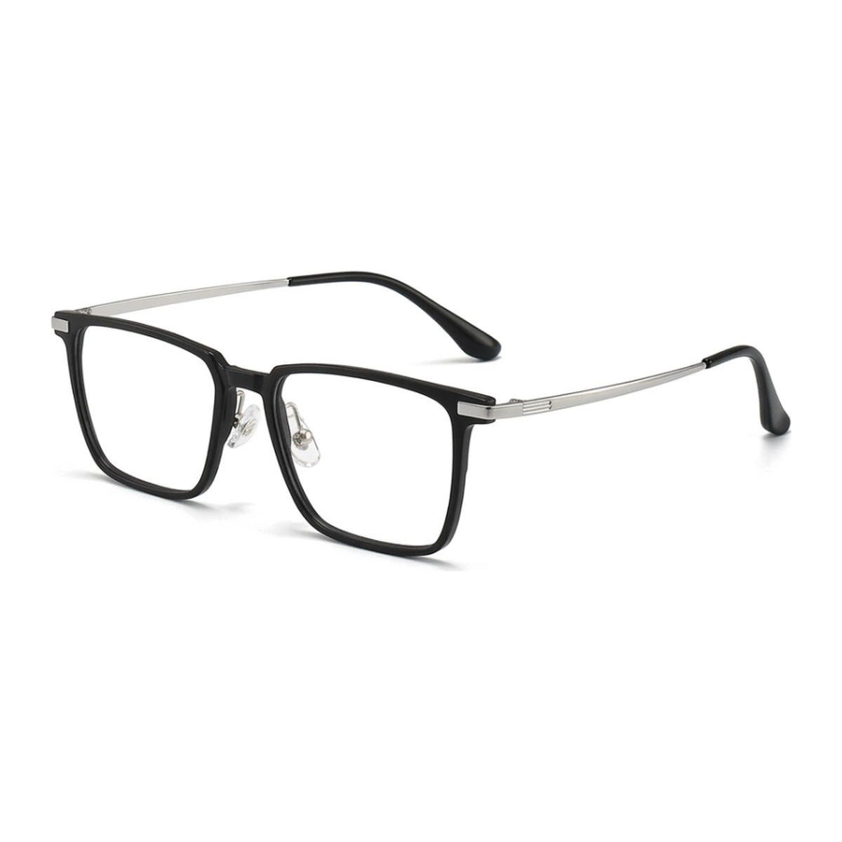 Vicky Men's Full Rim Square TR90 and Titanium Reading Glasses 49306 — view 2 | Vicky at FuzWeb