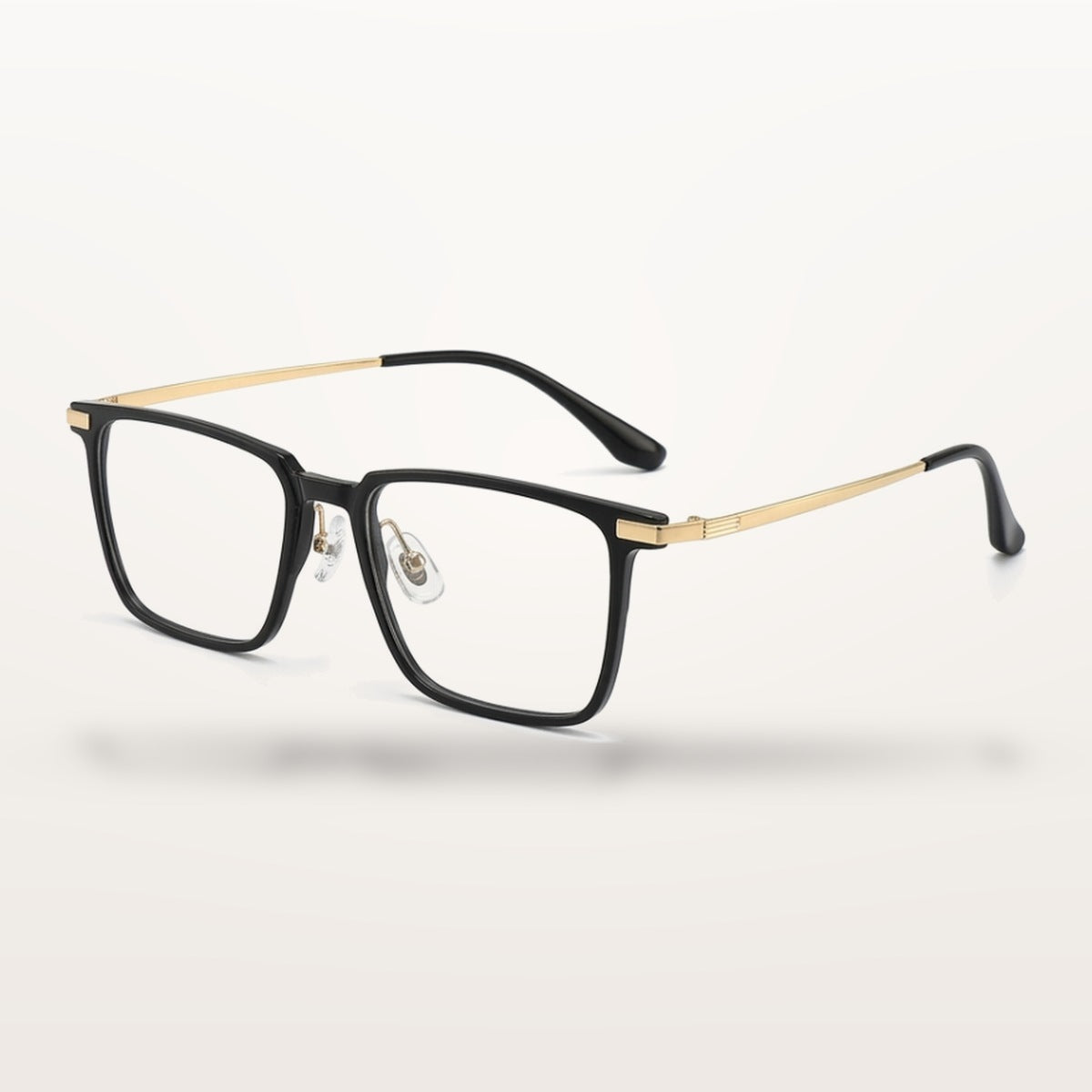 Vicky 49306 men's full rim square TR90 titanium reading glasses