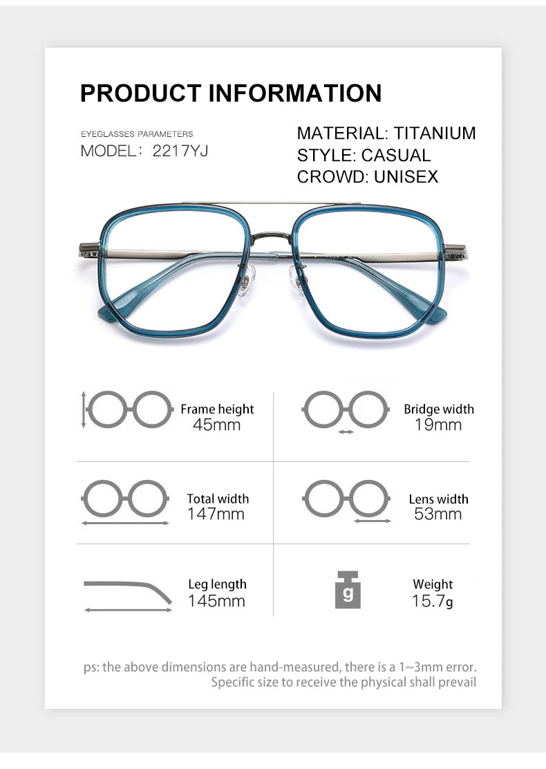 Vicky 2174 Eyeglasses — Frame Dimensions and Sizing Chart