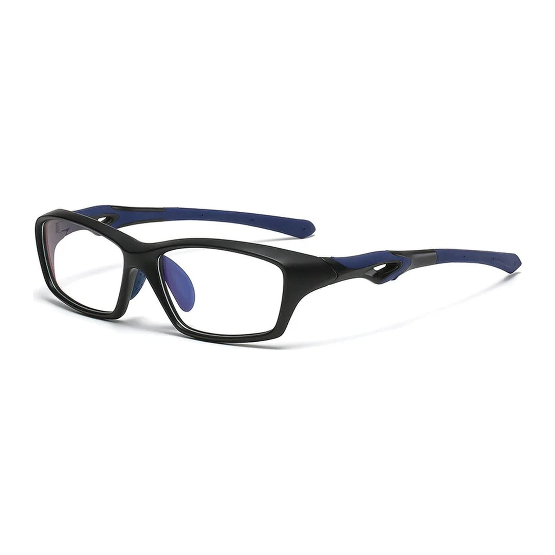 Vicky Unisex Full Rim Square TR90 and Silicone Sport Reading Glasses 4180 — view 5 | Vicky at FuzWeb