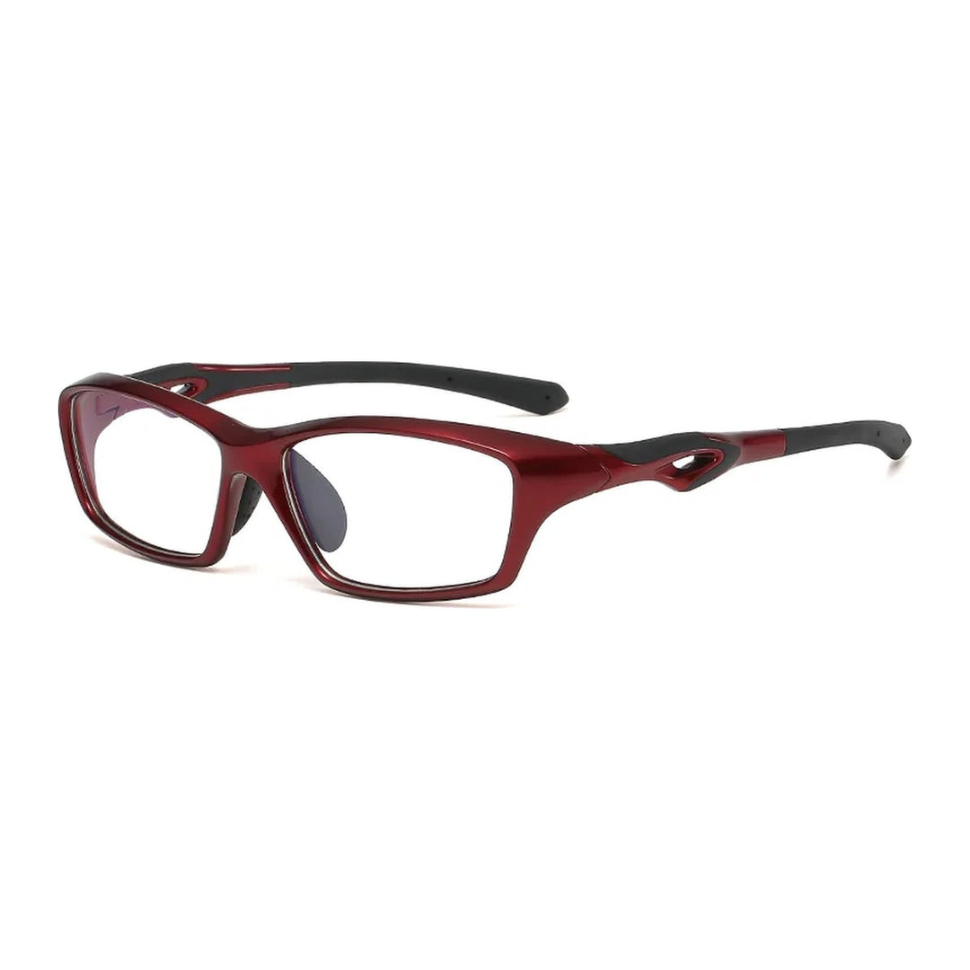 Vicky Unisex Full Rim Square TR90 and Silicone Sport Reading Glasses 4180 — view 2 | Vicky at FuzWeb
