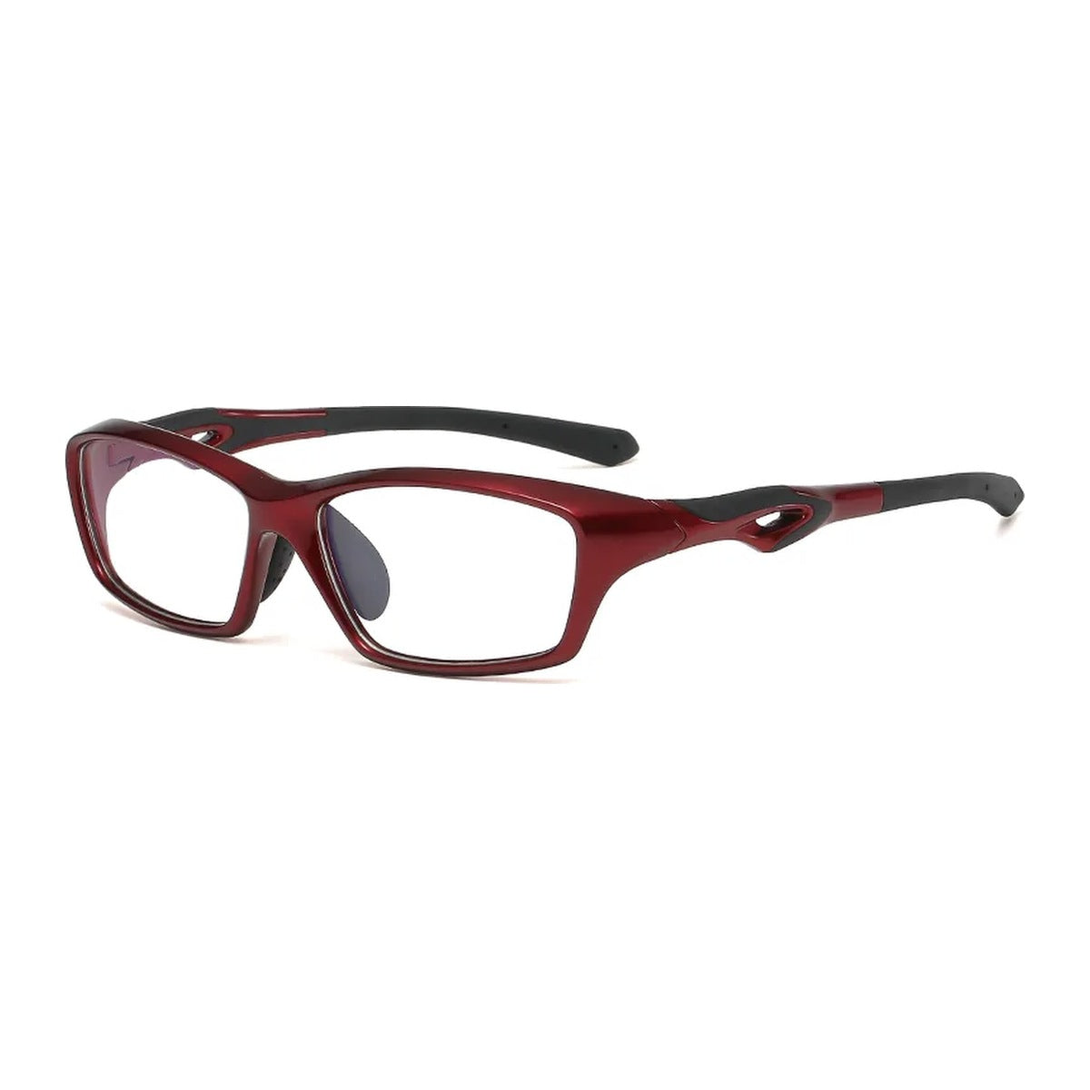 Vicky Unisex Full Rim Square TR90 and Silicone Sport Reading Glasses 4180 — view 2 | Vicky at FuzWeb