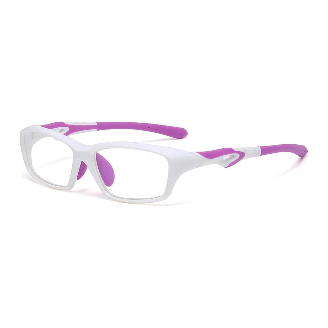 Vicky Unisex Full Rim Square TR90 and Silicone Sport Reading Glasses 4180 — view 1 | Vicky at FuzWeb