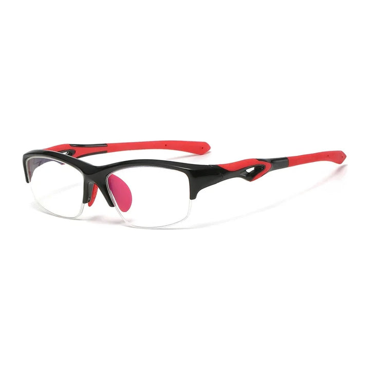 Vicky Unisex Semi-Rim TR90 and Silicone Sport Reading Glasses 418021 — view 5 | Vicky at FuzWeb