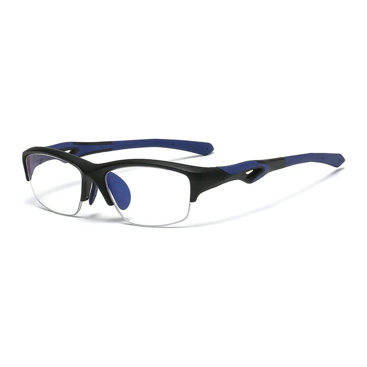 Vicky Unisex Semi-Rim TR90 and Silicone Sport Reading Glasses 418021 — view 2 | Vicky at FuzWeb