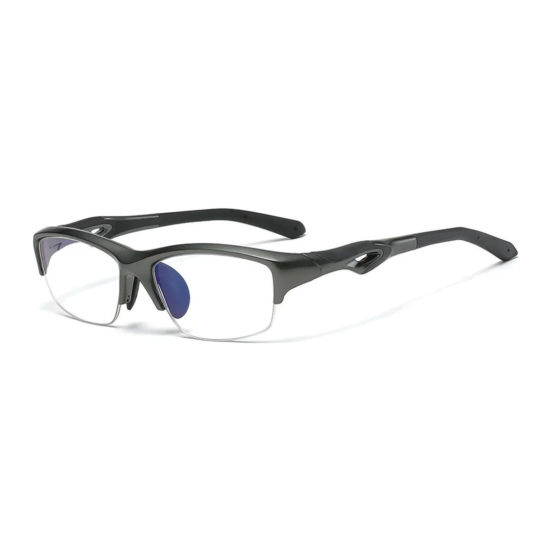 Vicky Unisex Semi-Rim TR90 and Silicone Sport Reading Glasses 418021 — view 1 | Vicky at FuzWeb