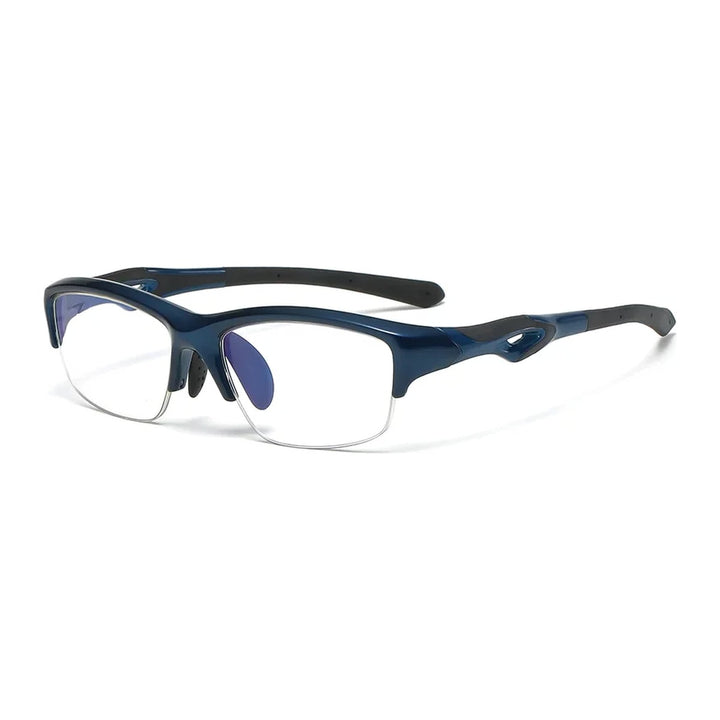 Vicky Unisex Semi-Rim TR90 and Silicone Sport Reading Glasses 418021 — view 3 | Vicky at FuzWeb