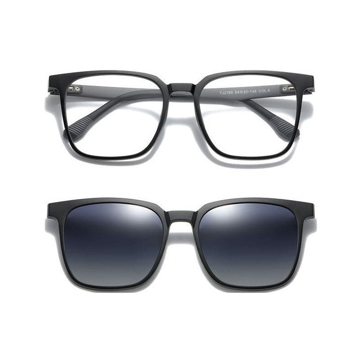 Vicky Unisex Full Rim Square Tr 90 Titanium Reading Glasses Tj2190