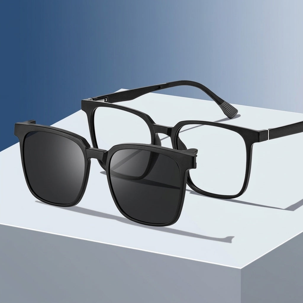 Vicky Unisex Full Rim Square Tr 90 Titanium Reading Glasses Tj2190 — studio cover